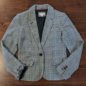 Chic Houndstooth Blazer